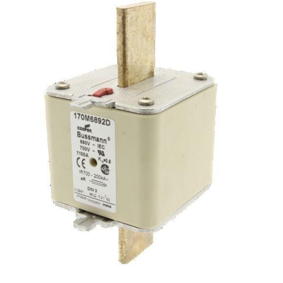  Предохранитель быстрый 1100А 690В AR DIN 3 HSDNH EATON 170M6892D 