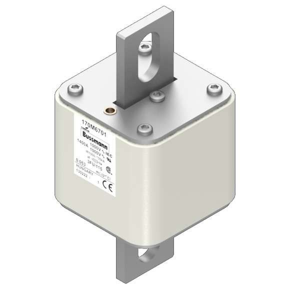  Предохранитель быстрый 1250А 1000В 3FU/115 AR CU EATON 170M6700 