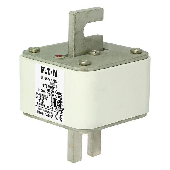  Предохранитель быстрый 1100А 690В 3/80 AR UC EATON 170M6015 