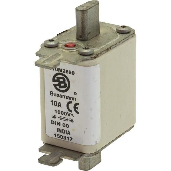  Предохранитель быстрый 10А 1000В DIN 00 AR EATON 170M2690 