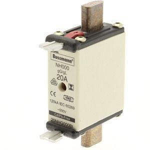  Предохранитель NH 20А 500В GL/GG 000 EATON 20NHG000BI 