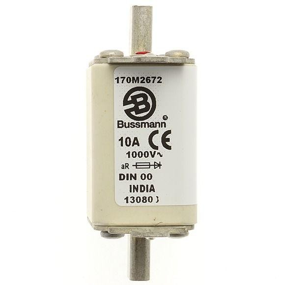  Предохранитель быстрый 10А 1000В DIN 00 AR EATON 170M2672 
