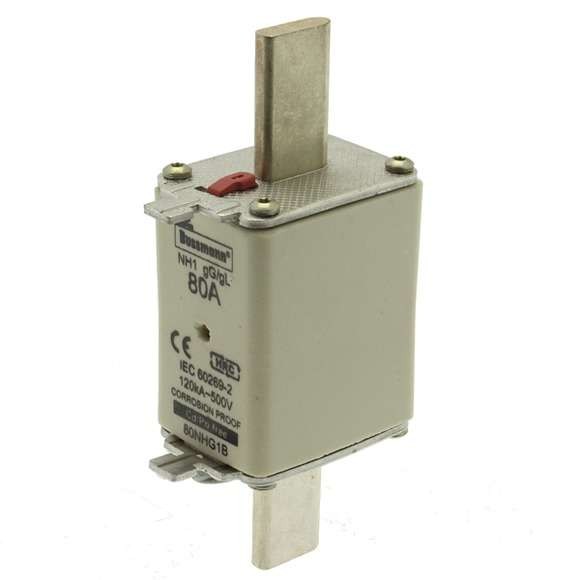  Предохранитель NH 125А 500В gG 1 двойная индикация EATON 125NHG1B 