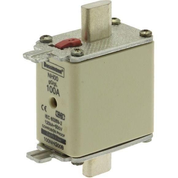  Предохранитель NH 00 AM 100А 500В двойная индикация EATON 100NHG00B 