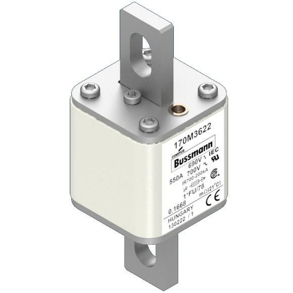  Предохранитель быстрый 550А 690В 1-FU/78 AR UC EATON 170M3622 