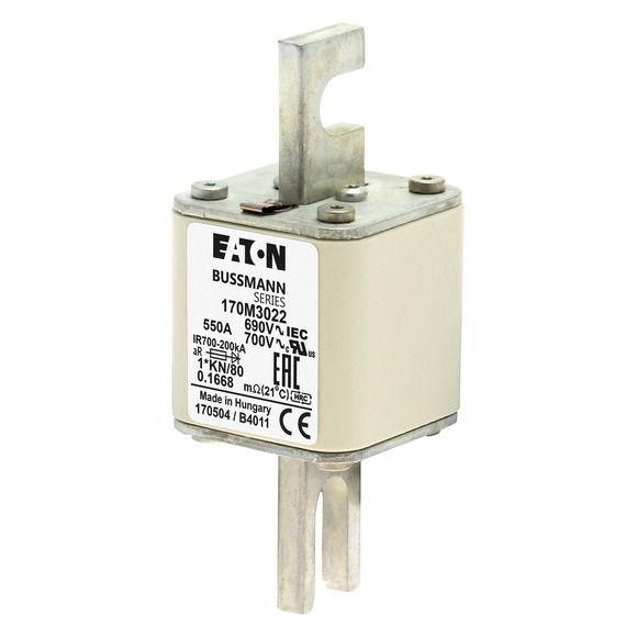 Предохранитель быстрый 550А 690В 1-/80 AR UC EATON 170M3022 