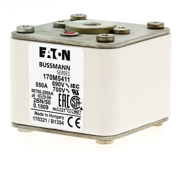  Предохранитель быстрый 550А 690В 2BN/50 AR UC EATON 170M5411 