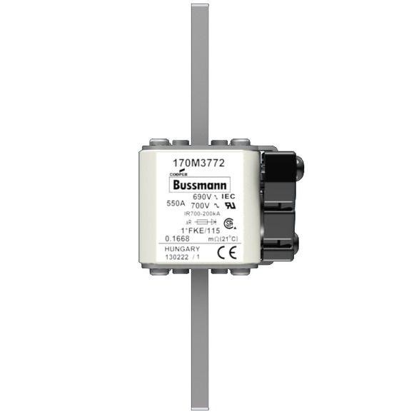  Предохранитель быстрый 550А 690В 1-FKE/115 AR UC EATON 170M3772 