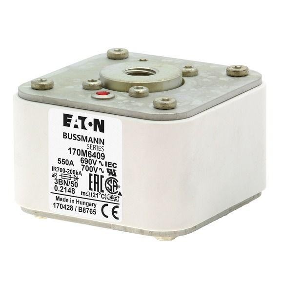  Предохранитель быстрый 550А 690В 3BN/50 AR UC EATON 170M6409 