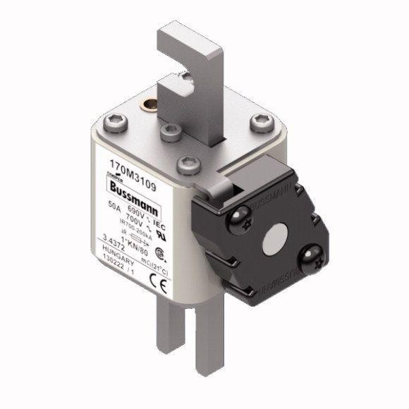  Предохранитель быстрый 50А 690В 1-KN/80 AR UC EATON 170M3109 
