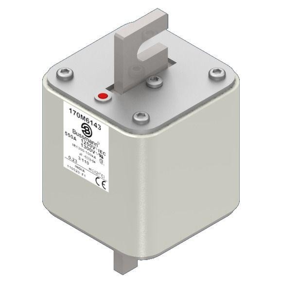 Предохранитель быстрый 550А 1250В 3/110 AR CU EATON 170M6143 