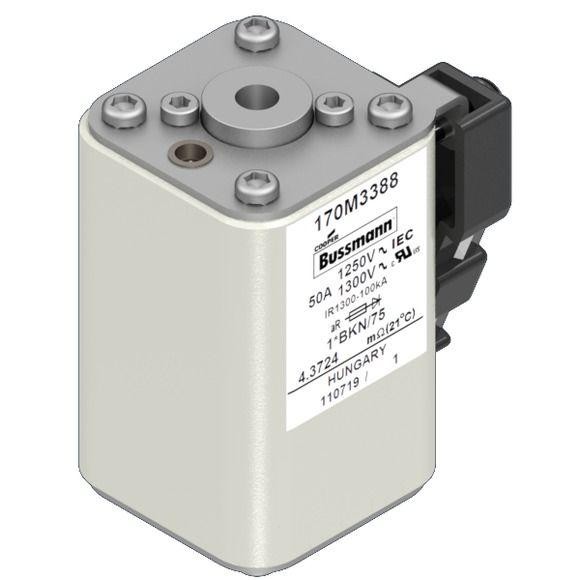  Предохранитель быстрый 50А 1250В 1-BKN/75 AR CU EATON 170M3388 
