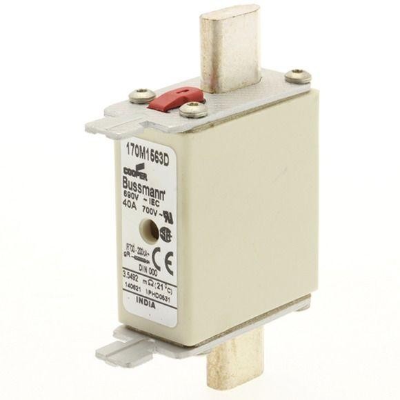  Предохранитель быстрый 40А 690В GR DIN 000 HSDNH EATON 170M1563D 