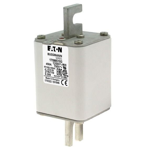 Предохранитель быстрый 450А 1250В 2TN/110 AR CU EATON 170M5193 