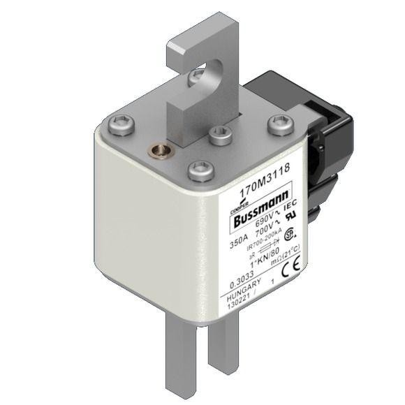  Предохранитель быстрый 350А 690В 1-KN/80 AR EATON 170M3033 