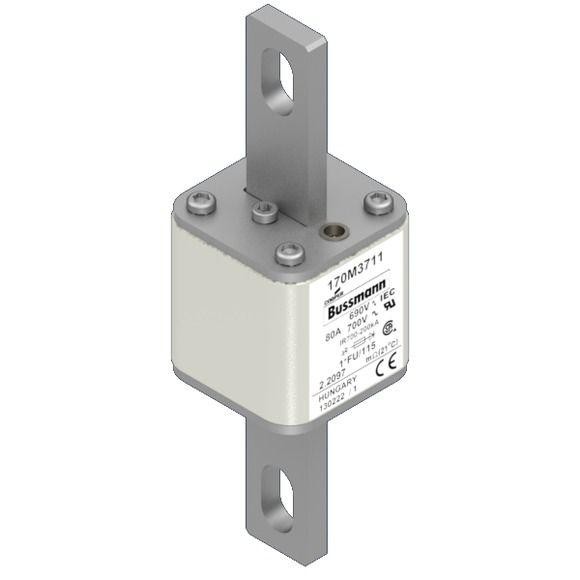  Предохранитель быстрый 80А 690В 1-FU/115 AR UC EATON 170M3711 