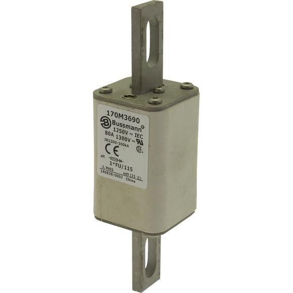  Предохранитель быстрый 80А 1250В 1-FU/115 AR CU EATON 170M3690 