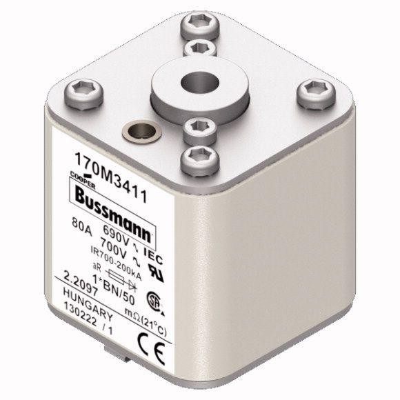  Предохранитель быстрый 80А 690В 1-BN/50 AR UC EATON 170M3411 