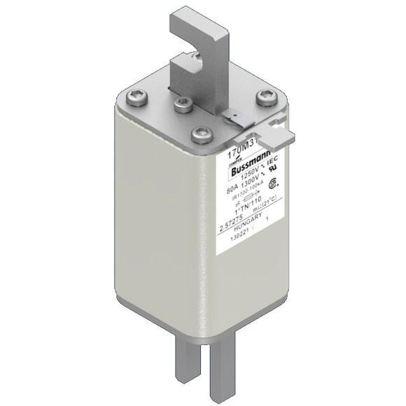  Предохранитель быстрый 80А 1250В 1-TN/110 AR CU EATON 170M3190 