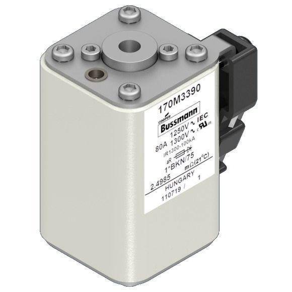  Предохранитель быстрый 80А 1250В 1-BKN/75 AR CU EATON 170M3390 