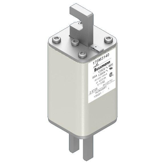  Предохранитель быстрый 80А 1250В 1-/110 AR CU EATON 170M3140 