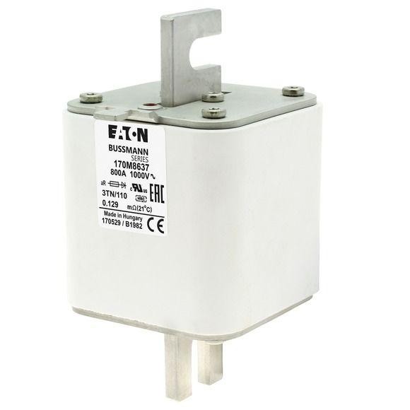  Предохранитель быстрый 800А 1000В 3TN/110 AR UR EATON 170M8637 