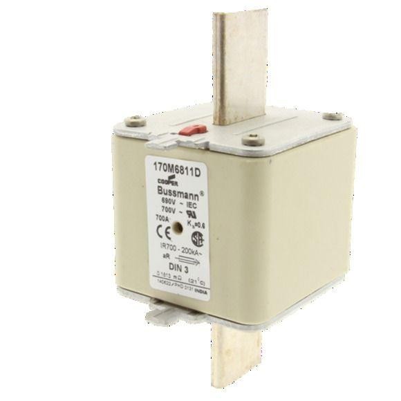  Предохранитель быстрый 700А 690В AR DIN 3 HSDNH EATON 170M6811D 