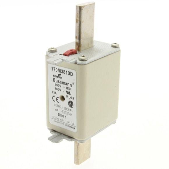  Предохранитель быстрый 63А 690В AR DIN 1 HSDNH EATON 170M3810D 