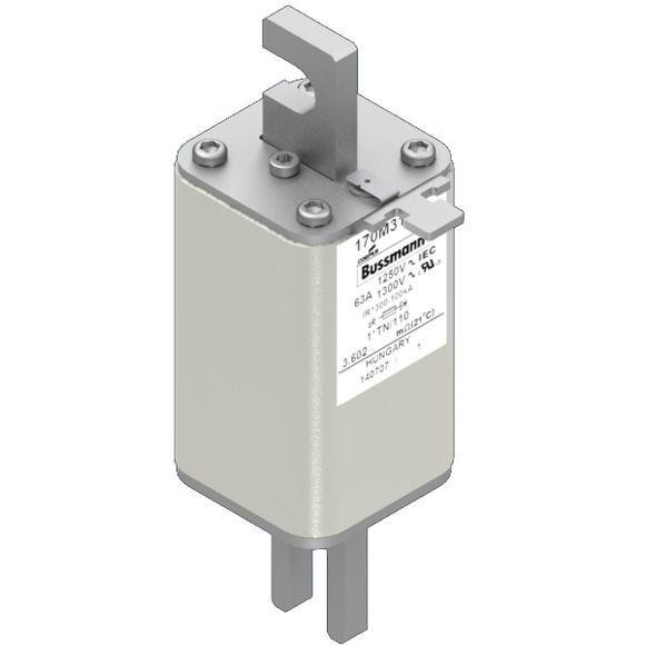  Предохранитель быстрый 63А 1250В 1-TN/110 AR CU EATON 170M3189 