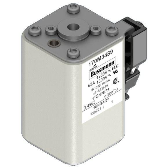  Предохранитель быстрый 63А 1250В 1-GKN/75 AR CU EATON 170M3489 