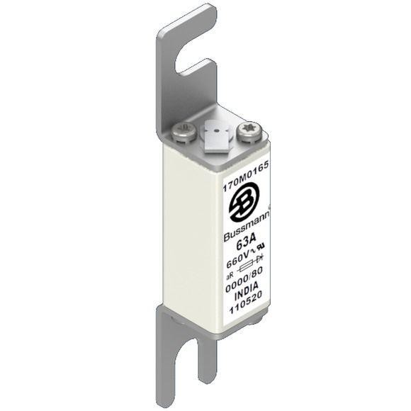  Предохранитель быстрый 63А 660В 0000/80 AR UR EATON 170M0165 