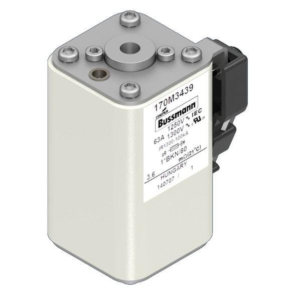  Предохранитель быстрый 63А 1250В 1-BKN/80 AR CU EATON 170M3439 