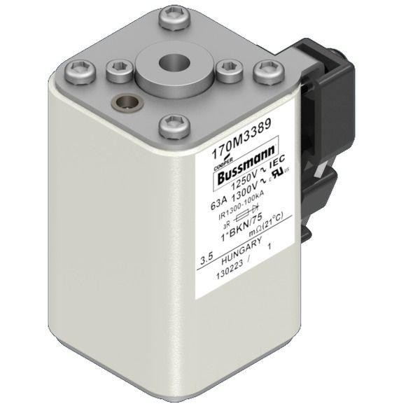  Предохранитель быстрый 63А 1250В 1-BKN/75 AR CU EATON 170M3389 