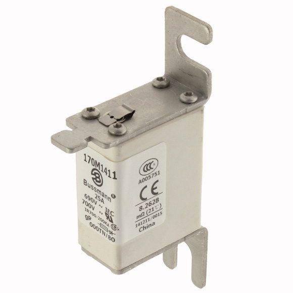  Предохранитель быстрый 25А 690В 000TN/80 GR UC EATON 170M1411 