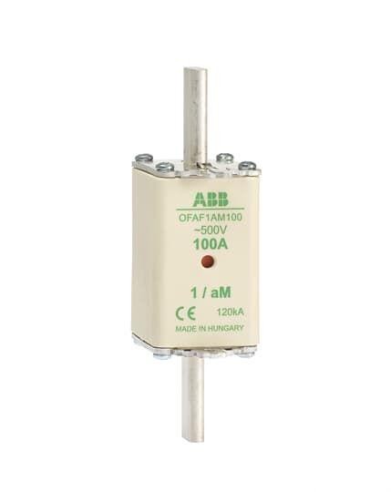  Предохранитель OFAF1aM25 25А тип аМ размер 1 до 500В ABB 1SCA022697R6500 