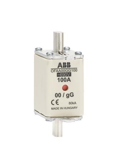  Предохранитель OFAA00GG80 80А тип gG размер 00 до 690В ABB 1SCA022700R9440 