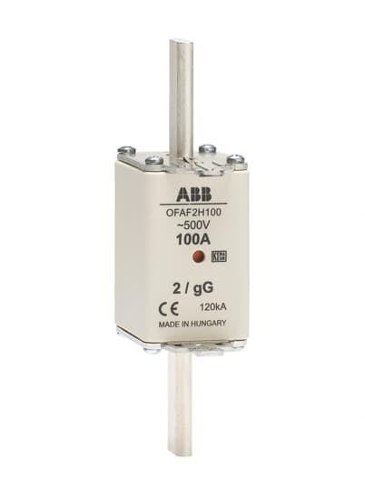  Предохранитель OFAF2H40 40А тип gG размер 2 до 500В ABB 1SCA022627R4900 