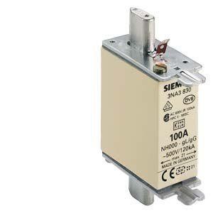  Вставка плавкая GL/GG 00 SIEMENS 3NA3830 