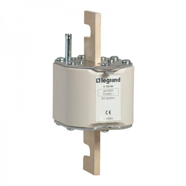  Вставка плавкая тип gG/gL 630А разм.4 с фикс. Leg 018580 