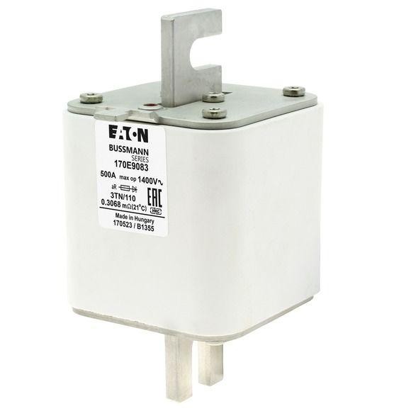  Предохранитель быстрый 500А 1400В 3TN/110 AR EATON 170E9083 