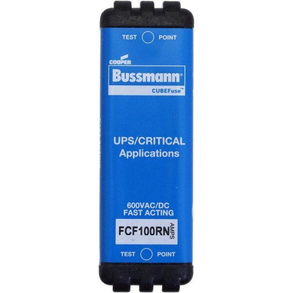  Предохранитель CUBE FAST ACTING 600В АС/DC 100А без индикация EATON FCF100RN 