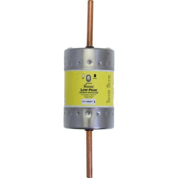  Предохранитель LOW PEAK 600В АС/300В DC TIME DELAY J EATON LPJ-400SPI 