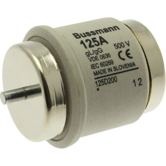  Предохранитель 125 DВ GG 500ВAC TIME DELAY EATON 125D200 