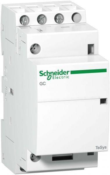  Контактор модульный 3п (3НО) 25А цепь управления 220В 60Гц SchE GC2530M6 