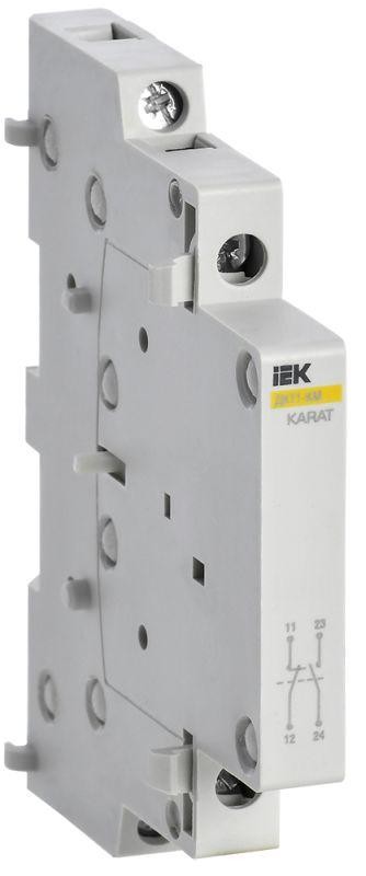  Контакт дополнительный ДК11-КМ 1НО+1НЗ KARAT IEK MKK00D-DK-11 