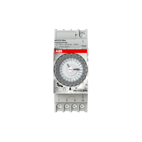  Реле времени суточное AD1CO-30m ABB 2CSM222451R1000 