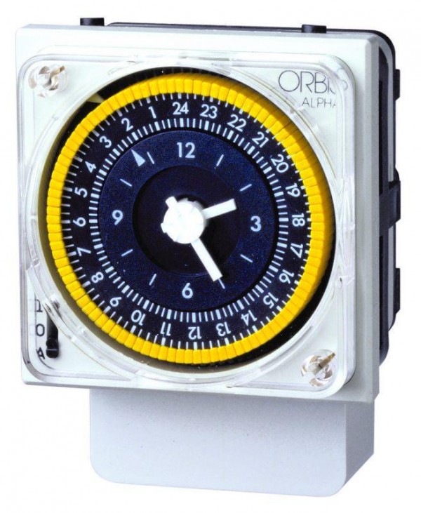  Реле времени недельное ALPHA QRS шаг 2ч с рез. Orbis OB270323 