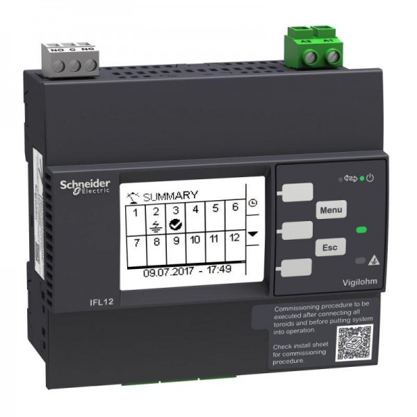  Локализатор повреждения изоляции IFL12 110-440В Modbus SchE IMDIFL12C 