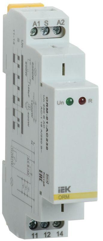 Реле импульсное ORM 1 конт. 230В AC ИЭК ORM-01-AC230 
