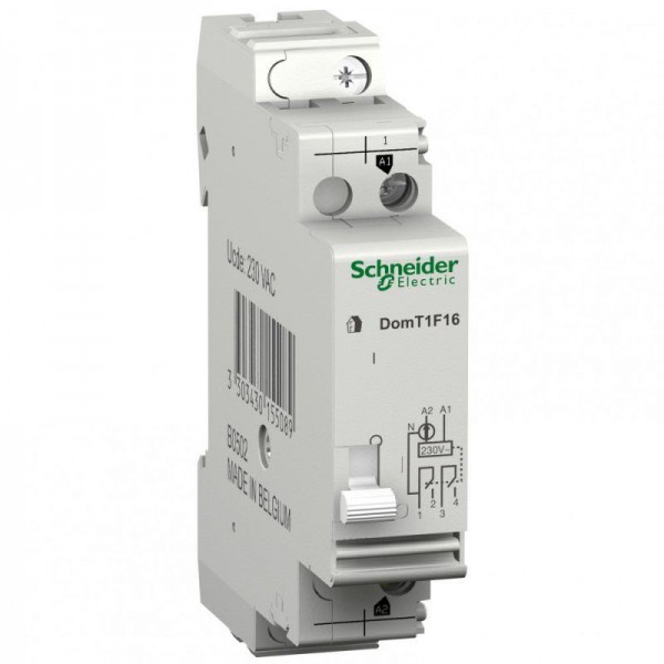  Реле импульсное TL 16А 1НО 230/250В АС 50Гц Домовой SchE 15508 